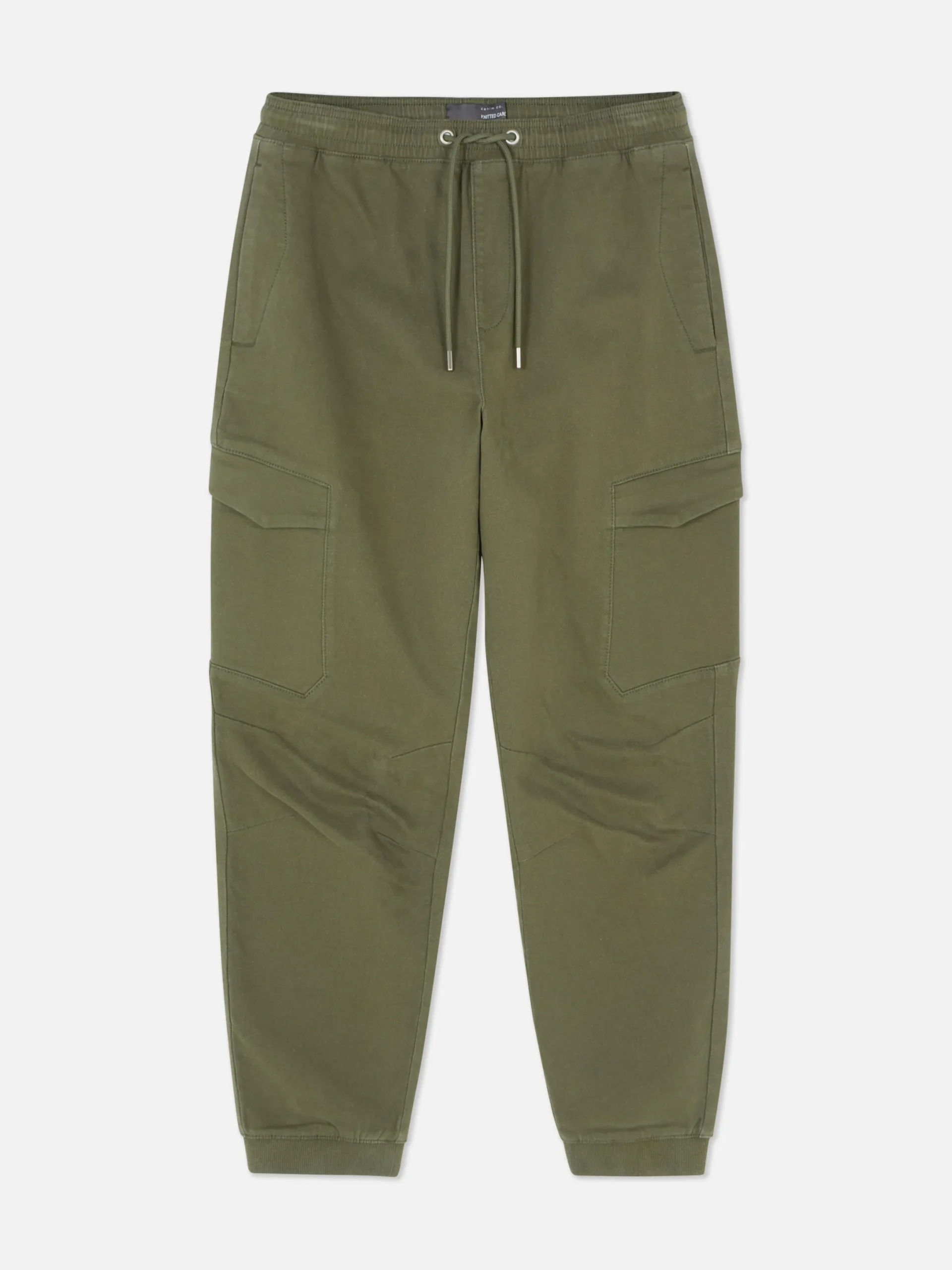 Pantalon|Primark Bas De Jogging Cargo Stretch à Coupe Décontractée Vert