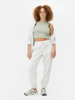 Bas De Jogging|Primark Bas De Jogging Classique Avec Cordon De Serrage Gris chiné