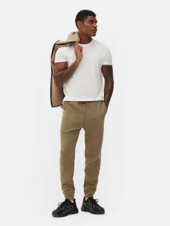 Vêtements De Sport|Bas De Jogging|Primark Bas De Jogging Contrecollé Coupe Slim Grège