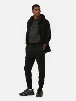 Vêtements De Sport|Bas De Jogging|Primark Bas De Jogging Contrecollé Coupe Slim Noir