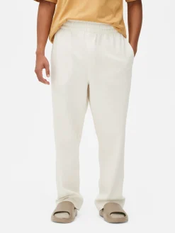 Bas De Jogging|Primark Bas De Jogging Coupe Droite Essential Écru