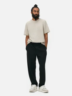 Bas De Jogging|Primark Bas De Jogging Coupe Droite Essential Noir