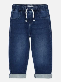 Pantalons Et Leggings|Primark Bas De Jogging En Jean Bleu indigo