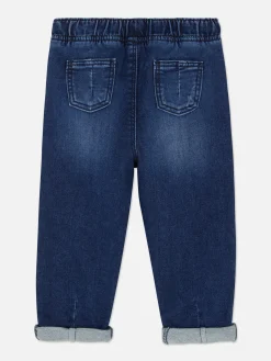 Pantalons Et Leggings|Primark Bas De Jogging En Jean Bleu indigo