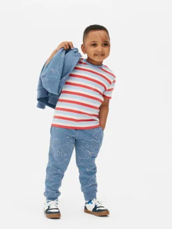 Bas De Jogging|Primark Bas De Jogging Graphique Avec Cordon De Serrage à Coordonner Bleu