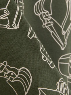 Bas De Jogging|Primark Bas De Jogging Graphique Avec Cordon De Serrage à Coordonner Kaki