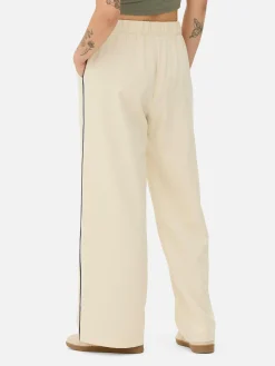 Bas De Jogging|Primark Bas De Jogging Large Rayé à Coordonner Grège