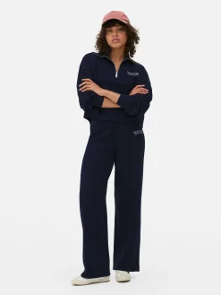 Bas De Jogging|Primark Bas De Jogging Large Yale à Coordonner Bleu marine