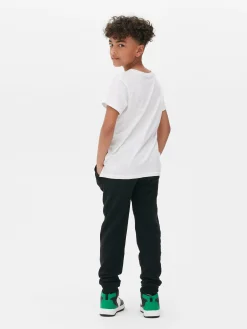 Bas De Jogging|Primark Bas De Jogging élastiqué Avec Cordon De Serrage Noir