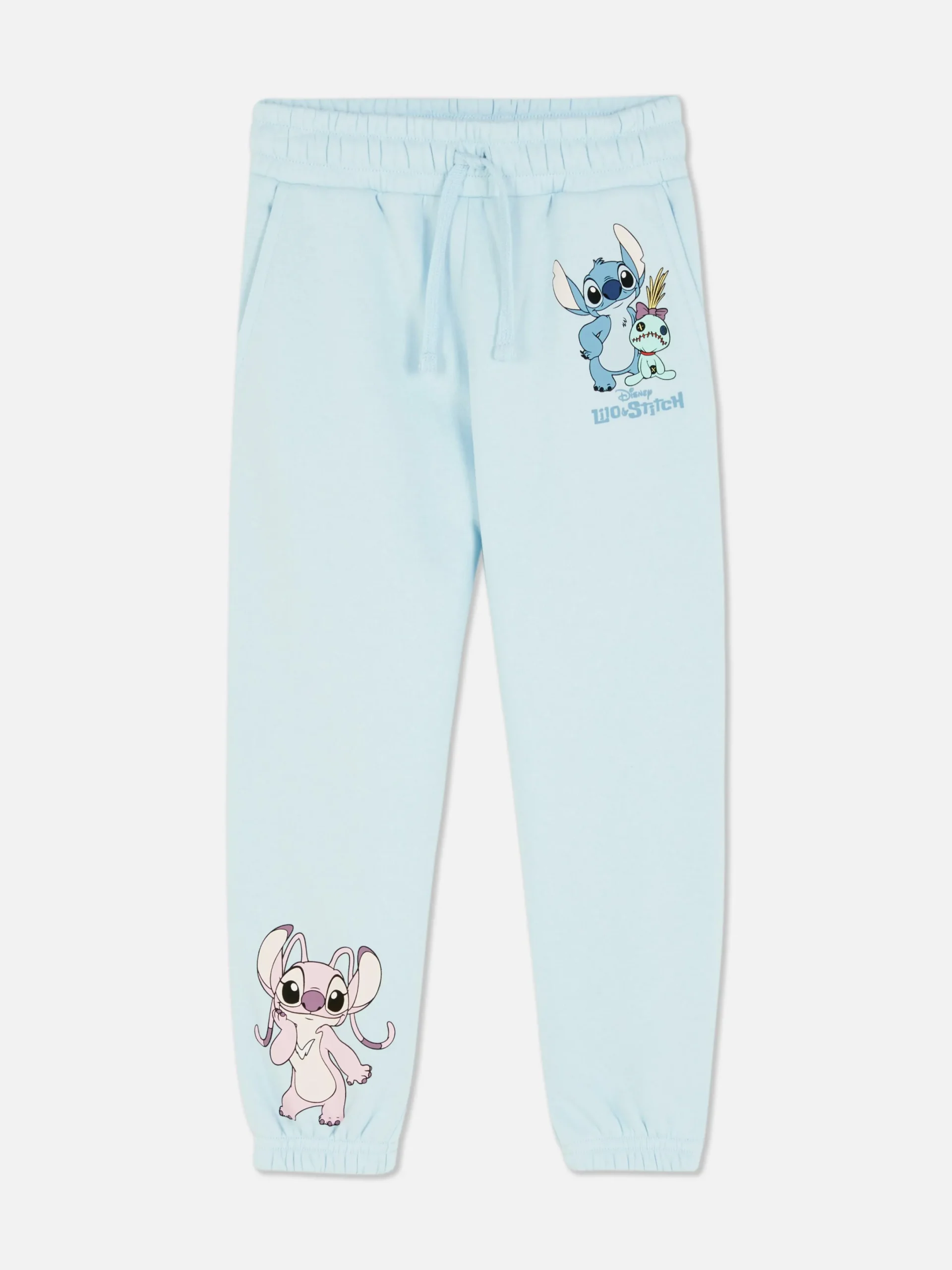 Bas De Jogging|Primark Bas De Jogging élastiqué Disney Lilo & Stitch Bleu clair