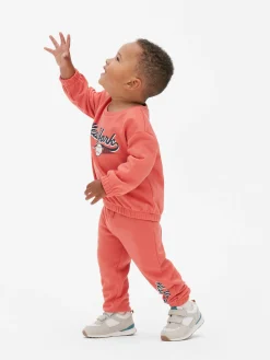 Pantalons Et Leggings|Primark Bas De Jogging Resserré Aux Chevilles Avec Cordon De Serrage Rouge