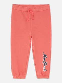 Pantalons Et Leggings|Primark Bas De Jogging Resserré Aux Chevilles Avec Cordon De Serrage Rouge