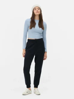 Bas De Jogging|Primark Bas De Jogging Skinny à Cordon De Serrage Bleu marine