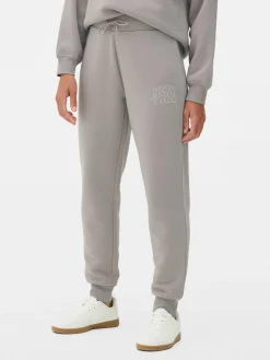 Bas De Jogging|Primark Bas De Jogging Skinny Graphique Gris