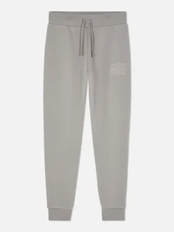 Bas De Jogging|Primark Bas De Jogging Skinny Graphique Gris