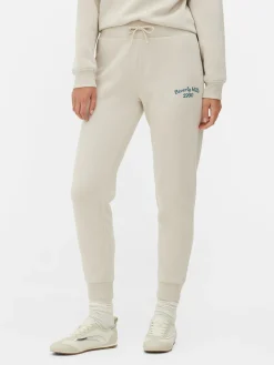 Bas De Jogging|Primark Bas De Jogging Skinny Graphique Crème