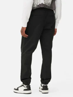 Pantalon|Bas De Jogging|Primark Bas De Jogging Stretch à Coupe Décontractée Noir