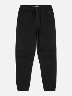 Pantalon|Bas De Jogging|Primark Bas De Jogging Stretch à Coupe Décontractée Noir