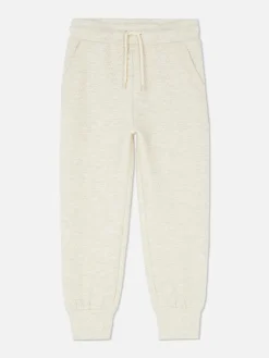 Bas De Jogging|Primark Bas De Jogging Texturé à Cordon De Serrage Écru