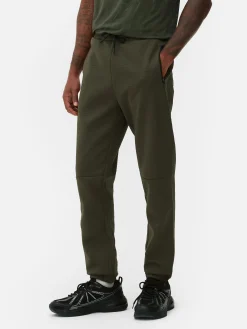 Vêtements De Sport|Bas De Jogging|Primark Bas De Jogging Texturé à Taille élastiquée Kaki