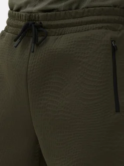 Vêtements De Sport|Bas De Jogging|Primark Bas De Jogging Texturé à Taille élastiquée Kaki