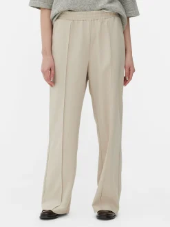 Bas De Jogging|Primark Bas De Jogging Tissé à Coutures à Coordonner Grège