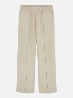 Bas De Jogging|Primark Bas De Jogging Tissé à Coutures à Coordonner Grège