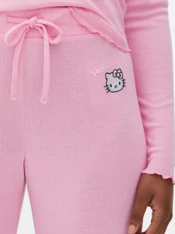 Bas De Pyjama|Primark Bas De Pyjama En Pointelle Hello Kitty Rose