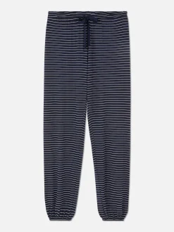 Bas De Pyjama|Primark Bas De Pyjama Jogging à Rayures Bleu marine