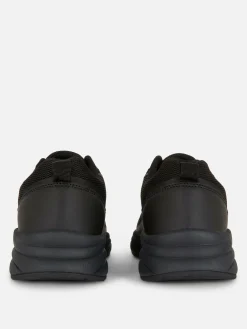 Baskets|Primark Baskets à Semelle épaisse Et Empiècements Noir