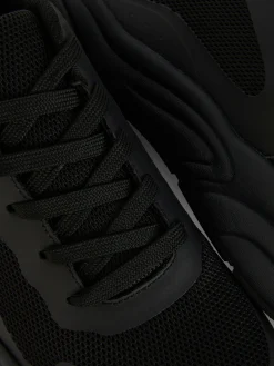 Baskets|Primark Baskets à Semelle épaisse Et Empiècements Noir