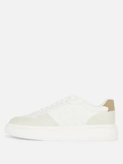 Baskets|Primark Baskets Basses à Lacets Kem Blanc