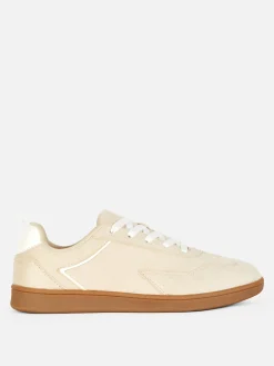 Baskets|Primark Baskets Basses à Semelle En Gomme Beige