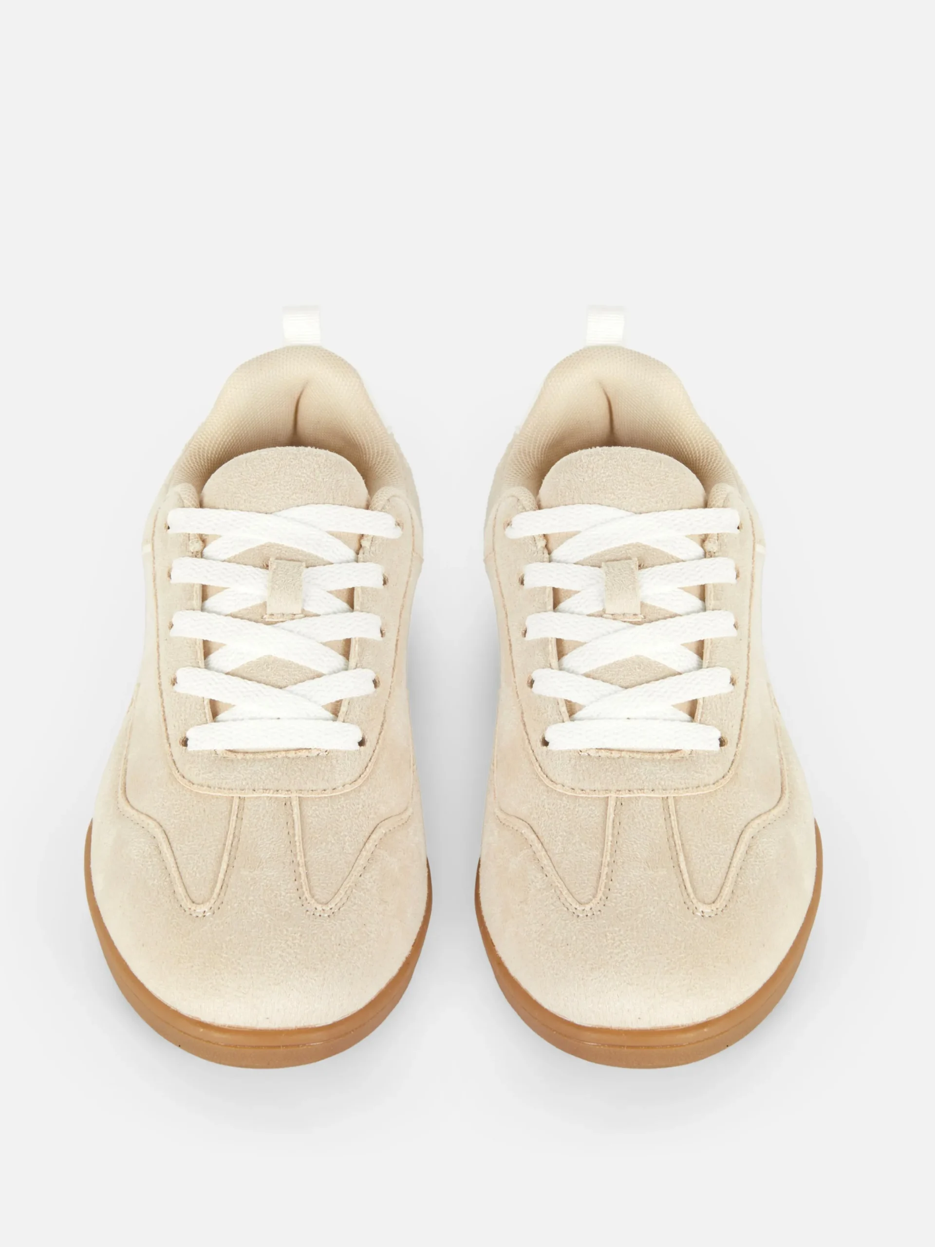 Baskets|Primark Baskets Basses à Semelle En Gomme Beige