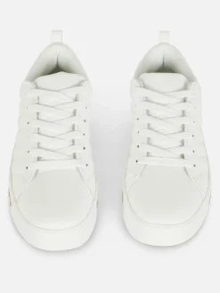 Baskets|Primark Baskets Basses à Strass Blanc