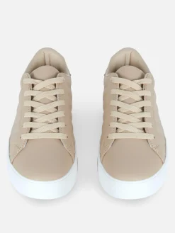 Baskets|Primark Baskets Basses à Strass Beige