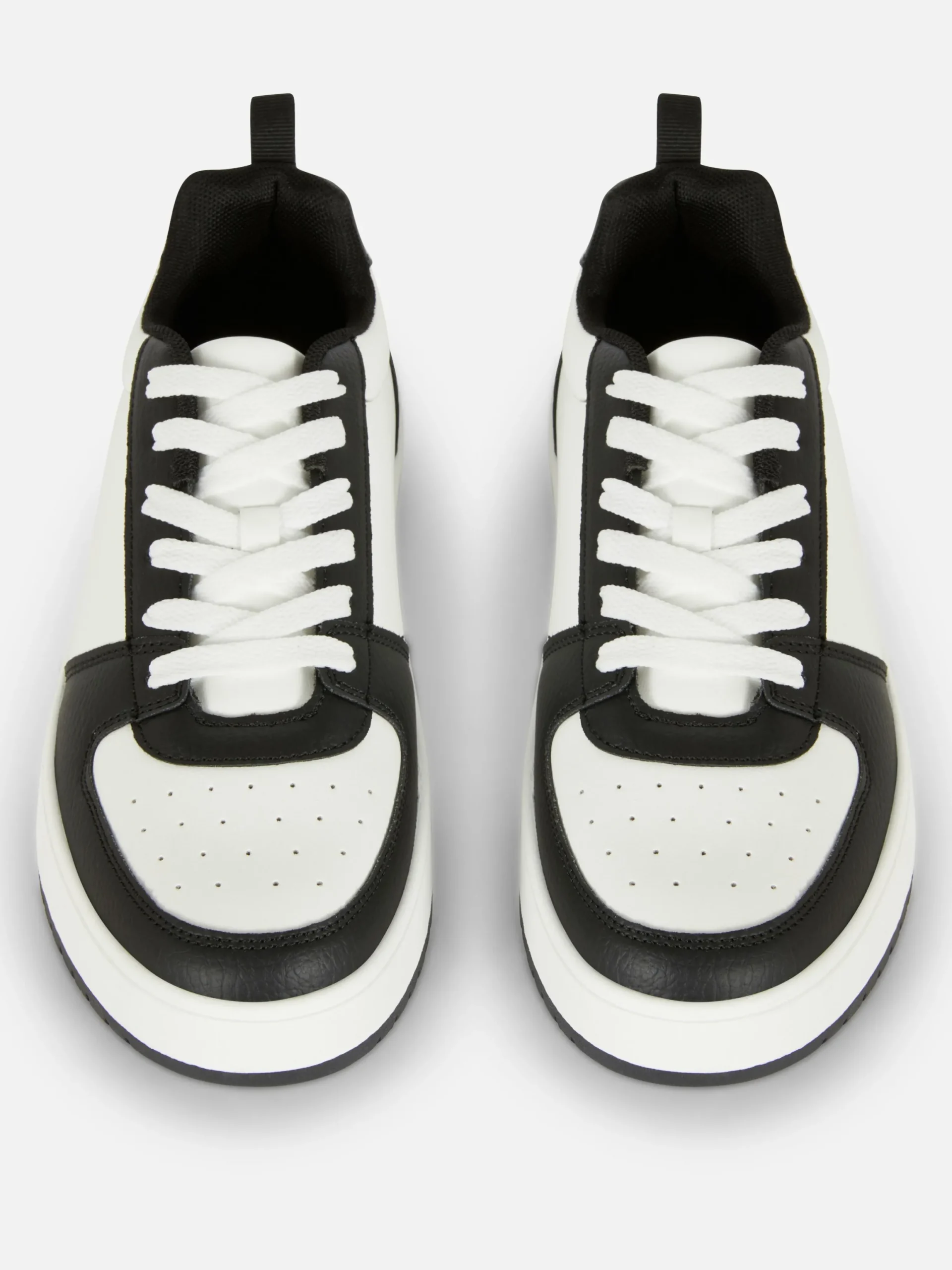 Baskets|Primark Baskets Basses De Sport Noir/Blanc