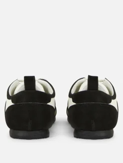 Baskets|Primark Baskets Basses De Tennis à Lacets Noir