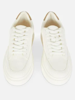 Baskets|Primark Baskets Basses Kem Blanc