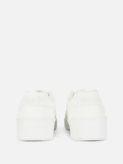 Baskets|Primark Baskets Basses épaisses Blanc