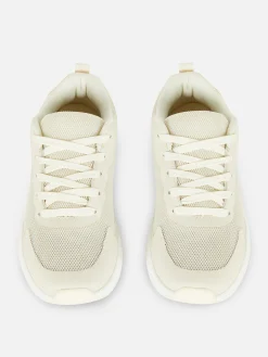 Baskets|Primark Baskets Basses épaisses à Empiècements Naturel