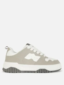 Baskets|Primark Baskets Basses Style Skater Gris