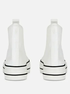 Baskets|Primark Baskets Classiques En Toile Blanc