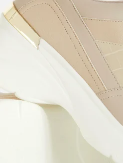 Baskets|Primark Baskets Compensées Avec Finitions Métallisées Rose poudré