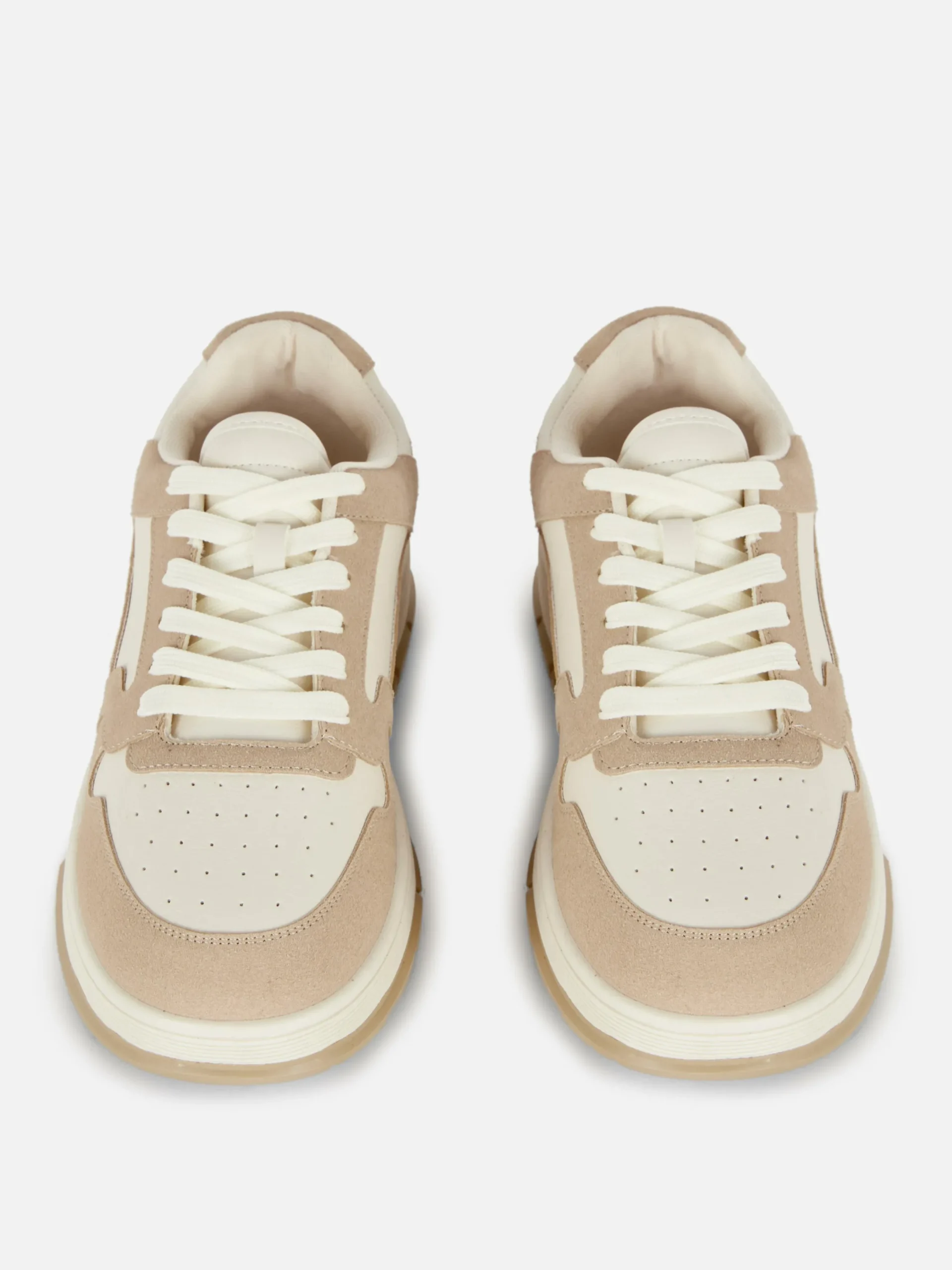 Baskets|Primark Baskets De Skate épaisses à Empiècements Fauve