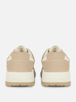 Baskets|Primark Baskets De Skate épaisses à Empiècements Fauve