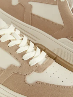 Baskets|Primark Baskets De Skate épaisses à Empiècements Fauve