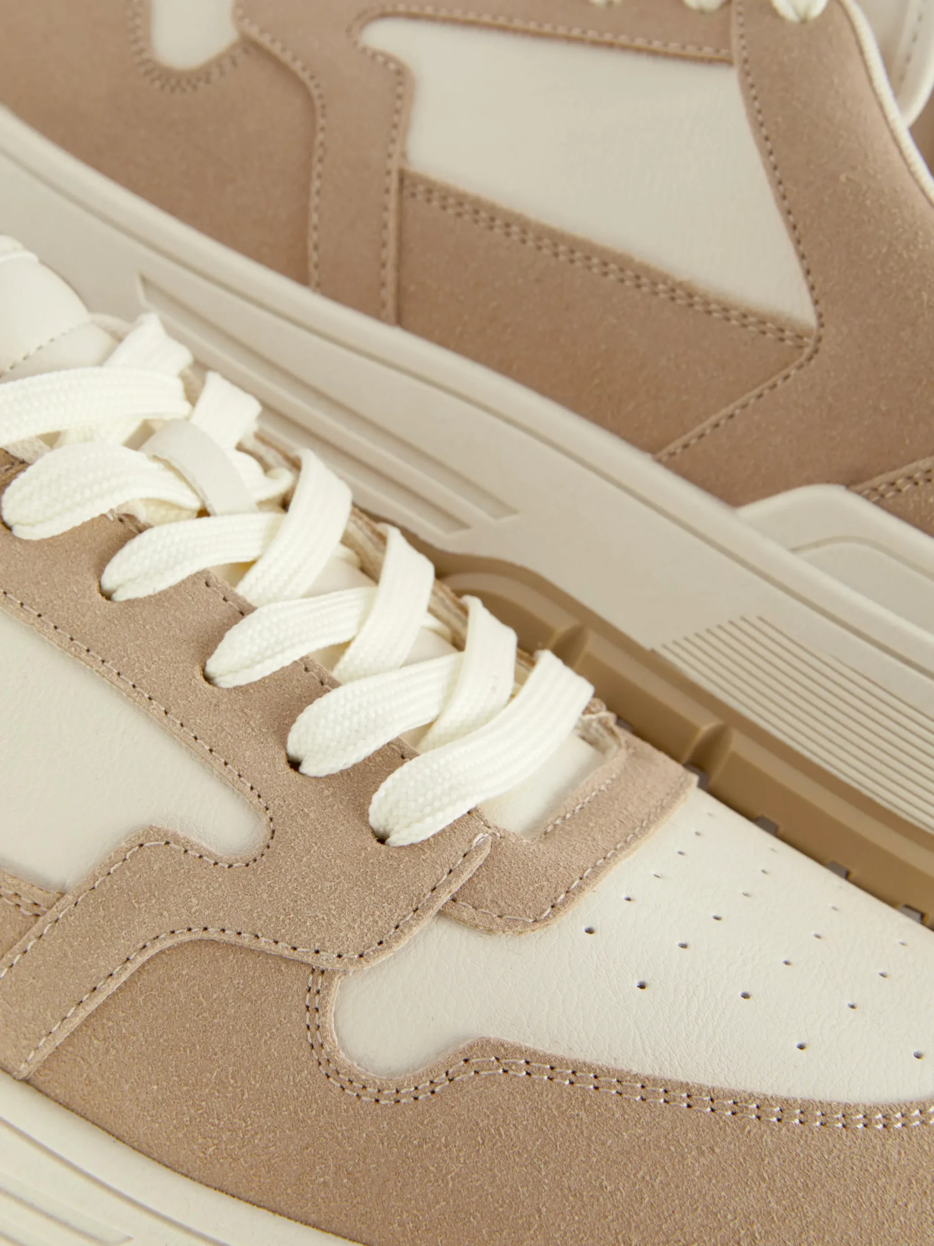 Baskets|Primark Baskets De Skate épaisses à Empiècements Fauve