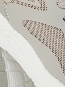 Baskets|Primark Baskets En Maille à Semelle épaisse Grège