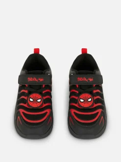 Baskets|Primark Baskets Lumineuses Marvel Spider-Man Noir